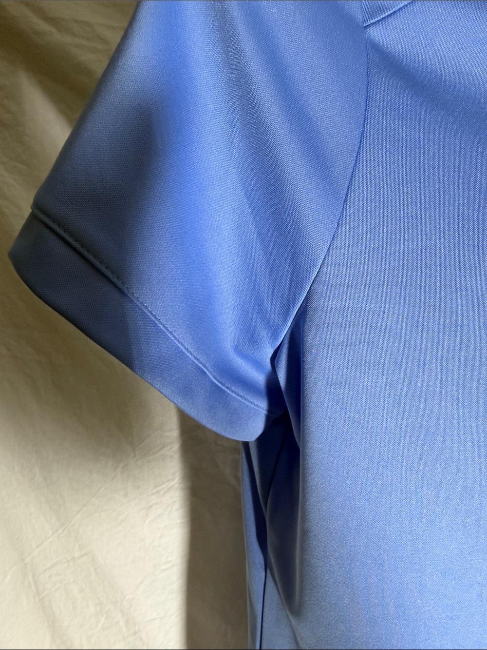 Nike Women's Sky Blue Short-Sleeve Polo - Picture 5 of 7